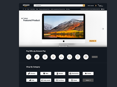 Amazon Re-design