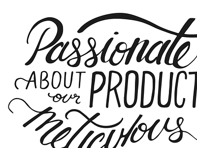 Passionate. hand lettering lettering passionate sketch typography vector
