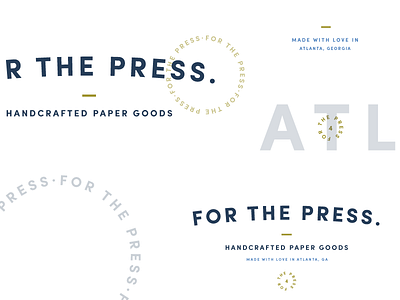 For The Press Branding Elements