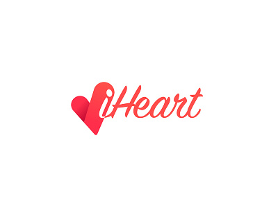 iHeart • Logo Design & Branding drink eat essex heart iheart stay