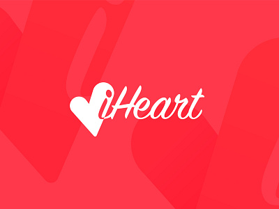 iHeart • Logo Design & Branding drink eat essex heart iheart stay