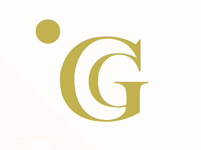 iggsy • Gold 'GG' Logo brand design gold graphic iggsy logo