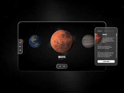 Space Education – Web App