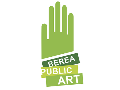 Berea Public Art tour logo concept art hand