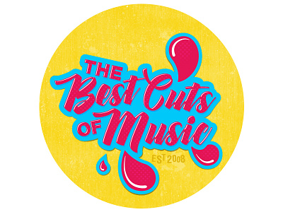 Final Sticker Graphic illustration music podcast stickermule type