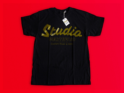 Studio Certified branding tshirt typography