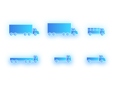 Truck Types Icons | Blackbuck