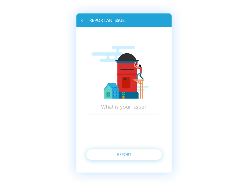 Grabhouse App  Report An Issue  Ui Ux by shylesh on Dribbble