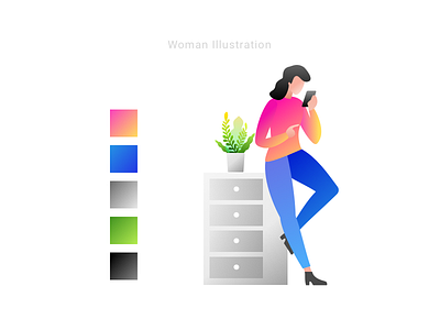 Illustration styles android application application design branding brochure design female gui homescreen icon iconography illustration interface minimal typography uiux ux