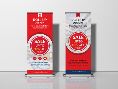 Rollup Banner Design Mockup designs, themes, templates and downloadable ...