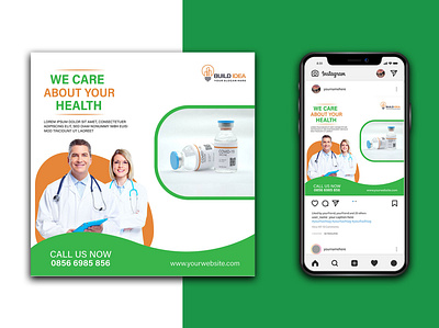 Medical social media post Design graphic design instagram post design medicel medicel social media post design social media post