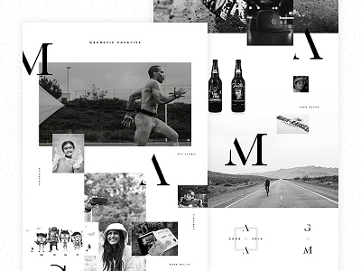 Mag Social Takeover agency debut shot design grid magfam magnetic creative portfolio social takeover typography ui ux webdesign