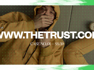 The Trust — EXP NO 2 agency art direction dots editorial exploded grid exploration fashion green grid grid design grid layout the trust typography wall street journal