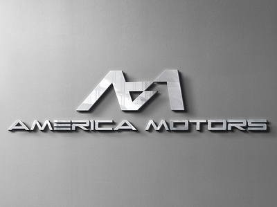 Logo — America Motors branding design graphic design