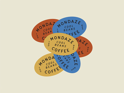 Mondaze Coffee branding branding and identity cafe coffee coffee shop coffeeshop food and beverage indie logo packaging print sticker typography vector wordmark