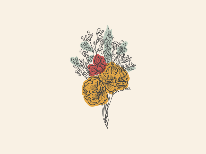 May flowers by Meghan Cook on Dribbble