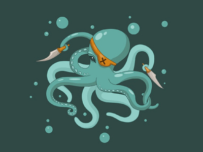 Octopus Pirate