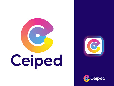 c letter mark logo | modern logo branding c letter logo c mark design gradient logo icon logo logo designer logo identidade visual logo modern typography vector