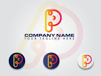 t letter mark logo | modern logo 3d brand branding design icon logo logo identidade visual logodesigner logos p letter p letter mark logo vector