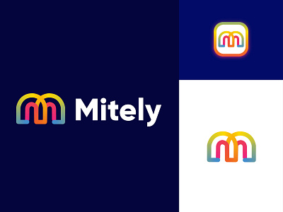 m letter logo | modern logo | m letter mark logo