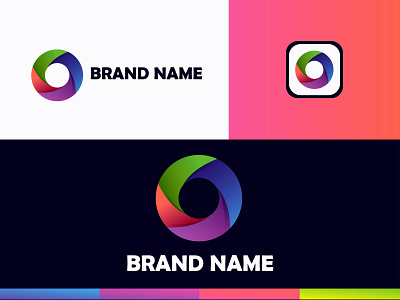 O letter logo | modern logo | camera logo