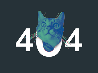 404 Kitteh 404 cat design kitty typography ui design web design