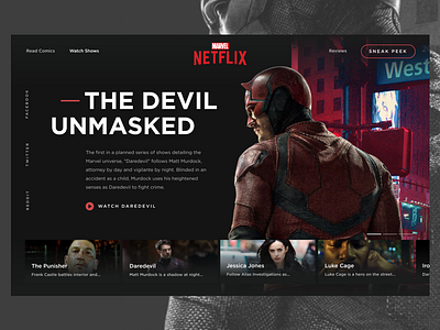 Marvel | Netflix Concept