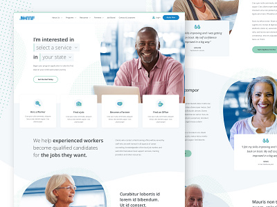 Placement Agency | Landing Page btv burlington design landing page landing page design landing page ui ui design vermont web design