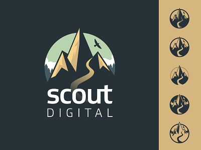 Scout Logo Concept burlington design illustration logo logo design logo design concept logo design process vector