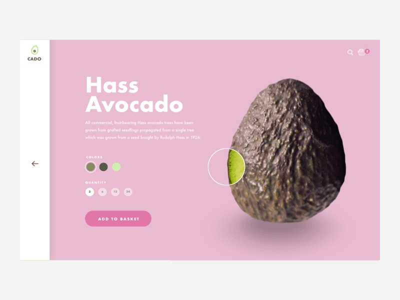 Avocado Inspector avocado interaction design motion design principle principle app ui design web design