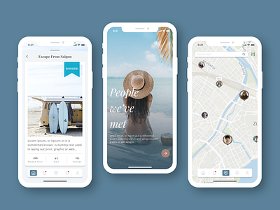 Travel Mobile Application - Tour Guide Research adventure booking booking app figma graphic design map mobile application study tour guide tourism tours travel travel agency travel app traveler trip ui ui design uxui vacation