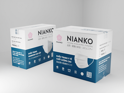 Packaging Design - Carton Box - Medical Mask