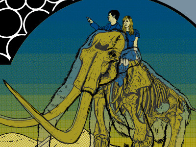 Imperial Mammoth Poster design illustration imperial mammoth poster