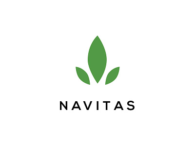 Navitas - Logo design dubai energy green logo navitas solar sustainable