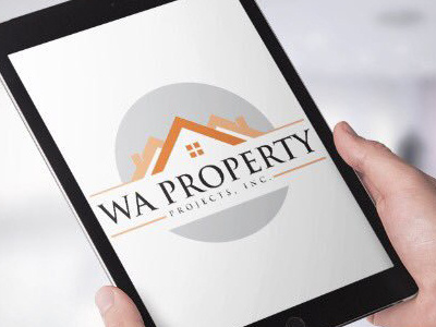 WA Property Projects logo logo logo design