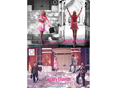Legally Blonde Posters broadway florida legally blonde orlando osceola arts posters
