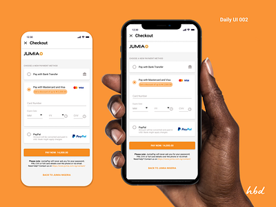CheckOut Page UI Design app design ui