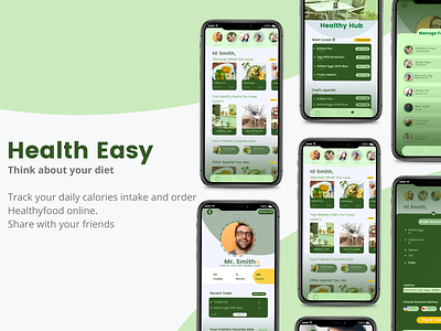 Health Easy | A Small UI Ux Case Study | app design app ux design ui ux ux design website website design