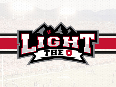 Light the U - University of Utah Marketing/Branding Plan branding logo sports utah