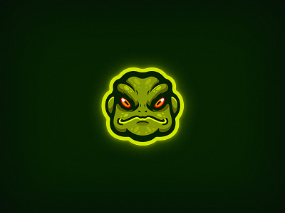 Toad Logo animal frog frog logo frogger games gaming logo logotype mascot mascot logo mascotlogo minimal toad vector video games