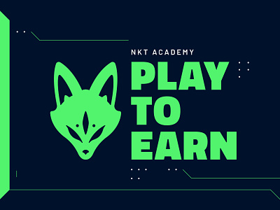 NKT Academy - Play To Earn animal asian branding character fox illustration japan japanese kistune mask minimal nft vector