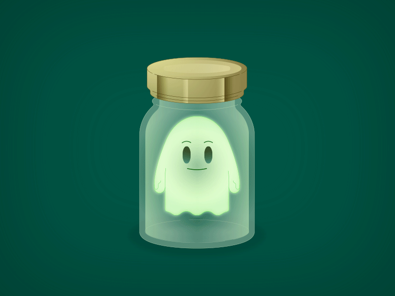 Ghost in a Jar by Joel Keightley on Dribbble