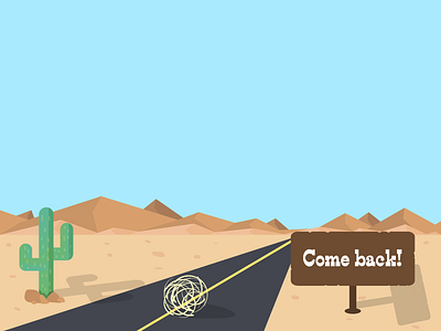 Desert email header