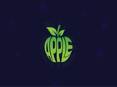 Apple Logo apple apple logo branding creative design fruit fruit logo graphic design icon illustration logo logo design logo maker logodesigner minimalist typography typography logo ui vector