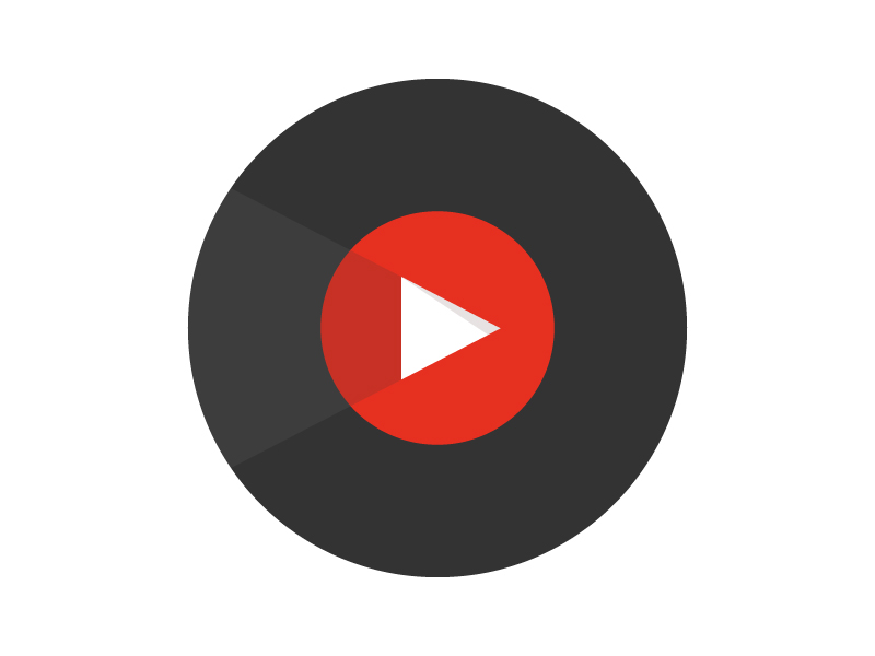 Youtube Music logo white-01-01 by onepieceassociation on DeviantArt