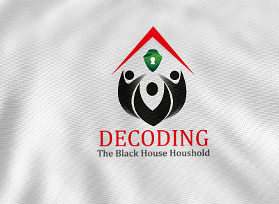 DECODING the black house houshold branding decoding design graphic design logo logotype vector