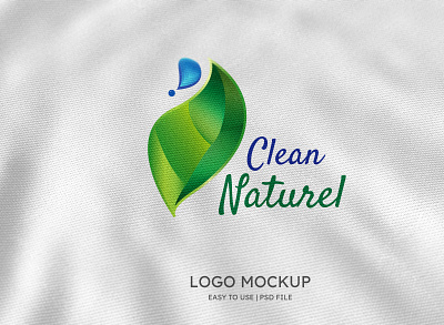 Clean Naturel LOGO branding clean design graphic design logo logotype naturel vector