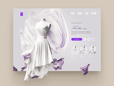 Ecommerce Website Design: Landing Page