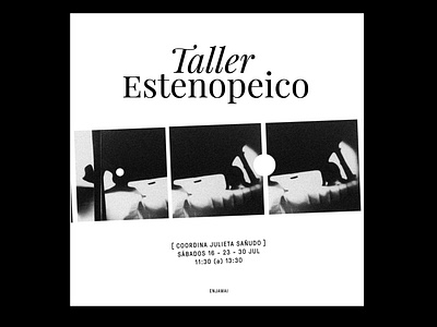 Taller estenopeico - Flyer