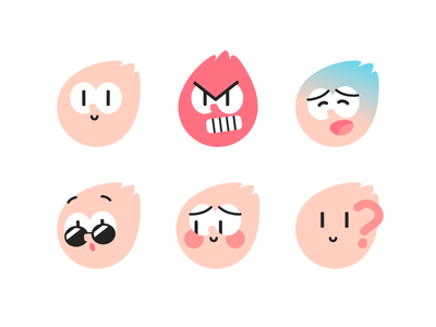 Emoji app cute emoji emoticon icon illustration live.ly musical.ly set sticker
